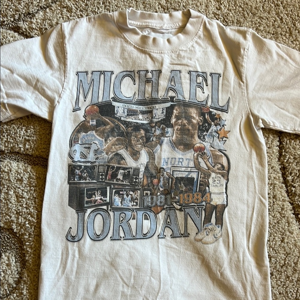 Michael Jordan Graphic Tee - White